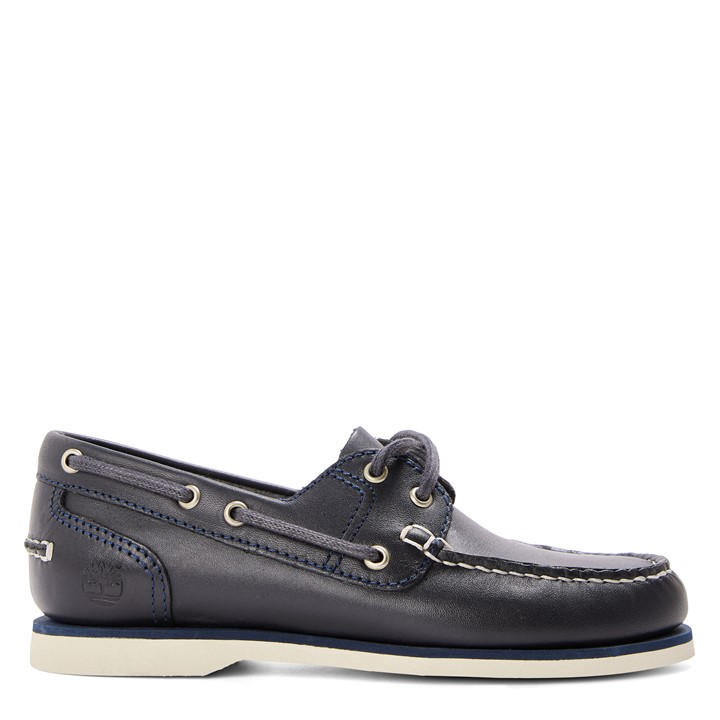Timberland Women's Blue Timb Boat Shoes in Size 6.5, Sports Direct