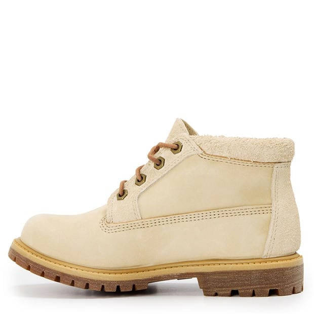 Natural Nubuck - Timberland - Women's Nellie Mid Lace Up Chukka Boots
