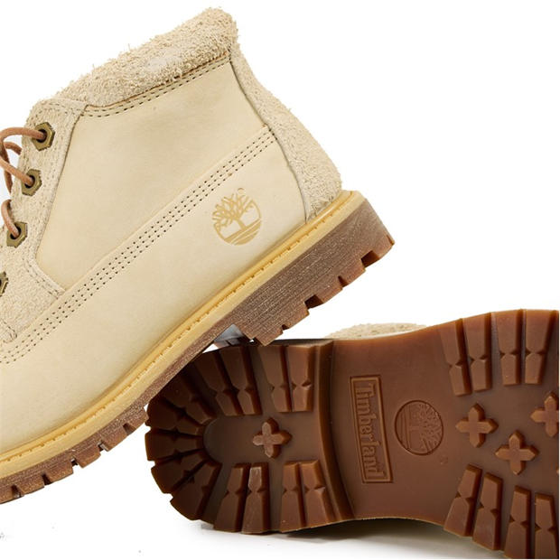 Natural Nubuck - Timberland - Women's Nellie Mid Lace Up Chukka Boots