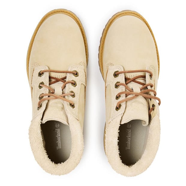 Natural Nubuck - Timberland - Women's Nellie Mid Lace Up Chukka Boots