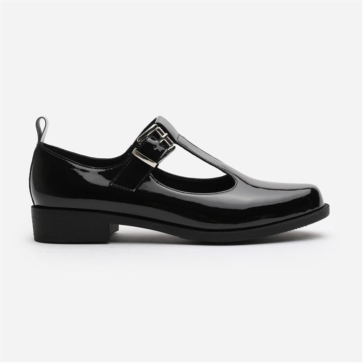 Wheres That From Women's Black Mary Janes in Size 6, Sports Direct