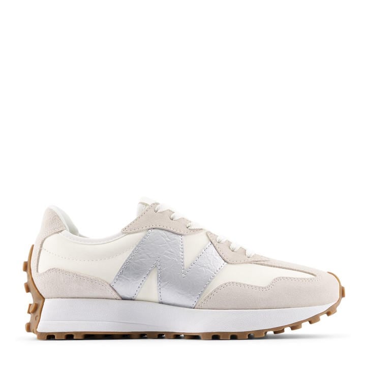 New Balance Women's White Nb 327 in Size 7, Sports Direct