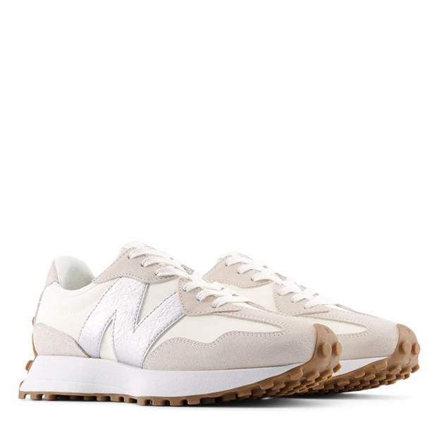 White/Silver - New Balance - NB 327 Womens