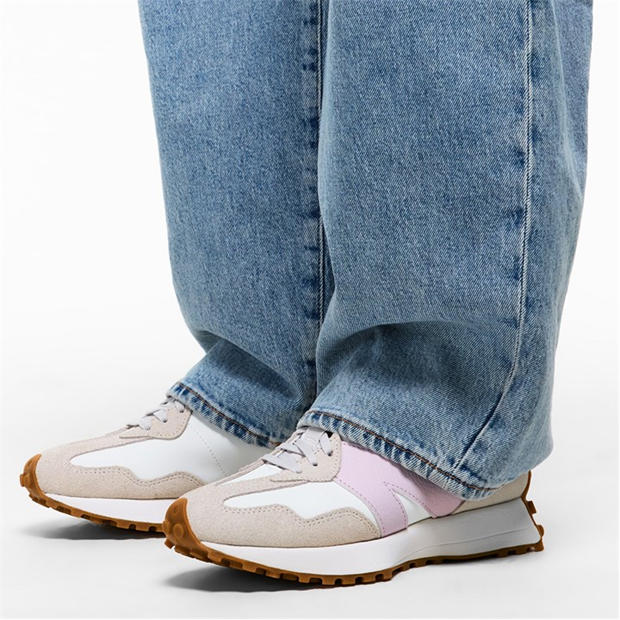 White/Pink - New Balance - NB 327 Womens