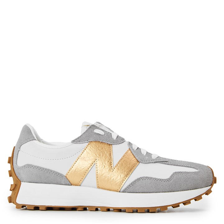 New Balance Women's White Nb 327 in Size 7, Sports Direct