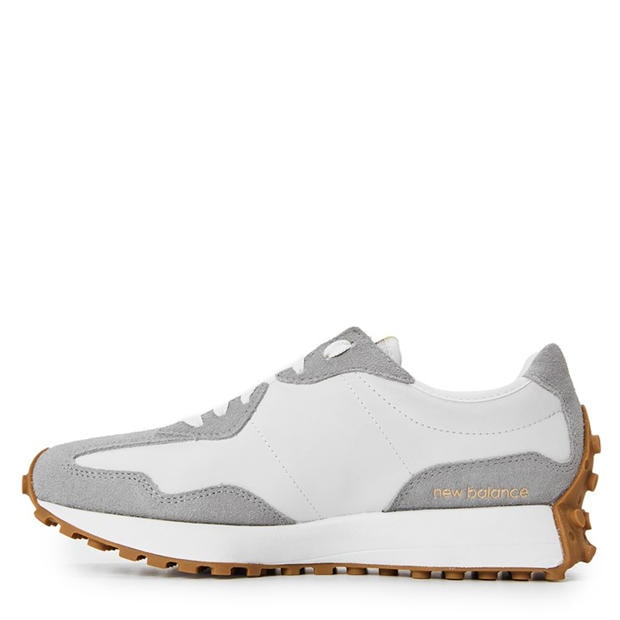 White/Gold - New Balance - NB 327 Womens