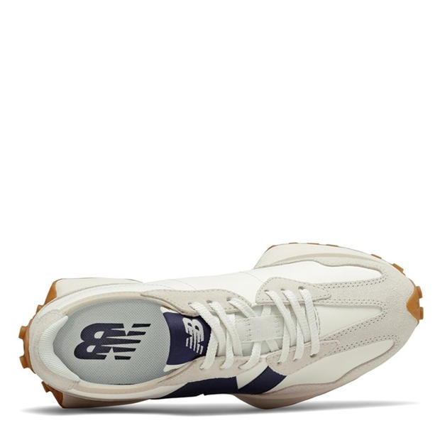 White/Navy - New Balance - NB 327 Womens