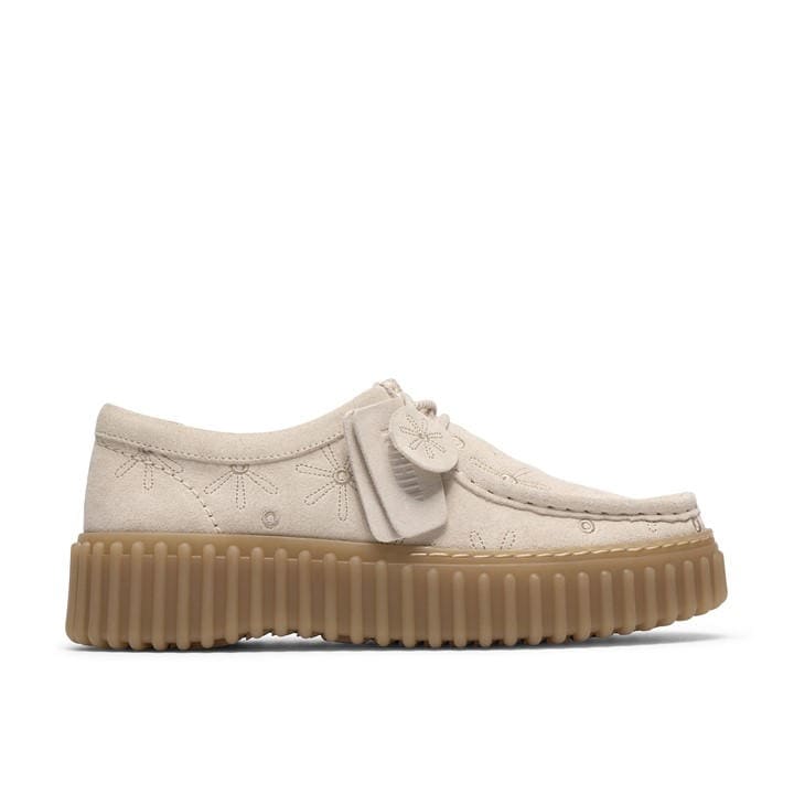 Clarks Women's Beige Moc Toe Formal Shoes in Size 5, Sports Direct