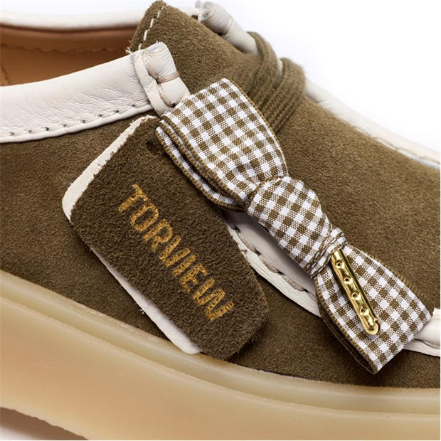 Dark Olive Cmbi - Clarks - Women's Moc Toe Formal Shoes