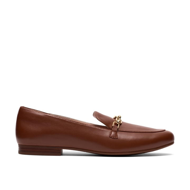 Clarks Women's Brown Loafers in Size 7, Sports Direct