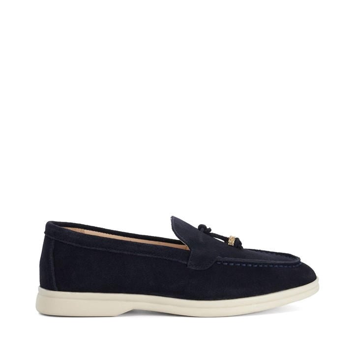 Dune London Women's Blue Gasil Loafers in Size 6, Sports Direct