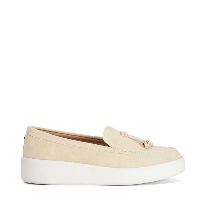 Dune London Women's Brown Gasket Loafers in Size 5, Sports Direct