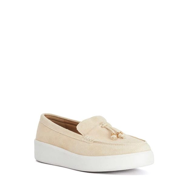 Taupe - Dune London - Women's Gasket Loafers