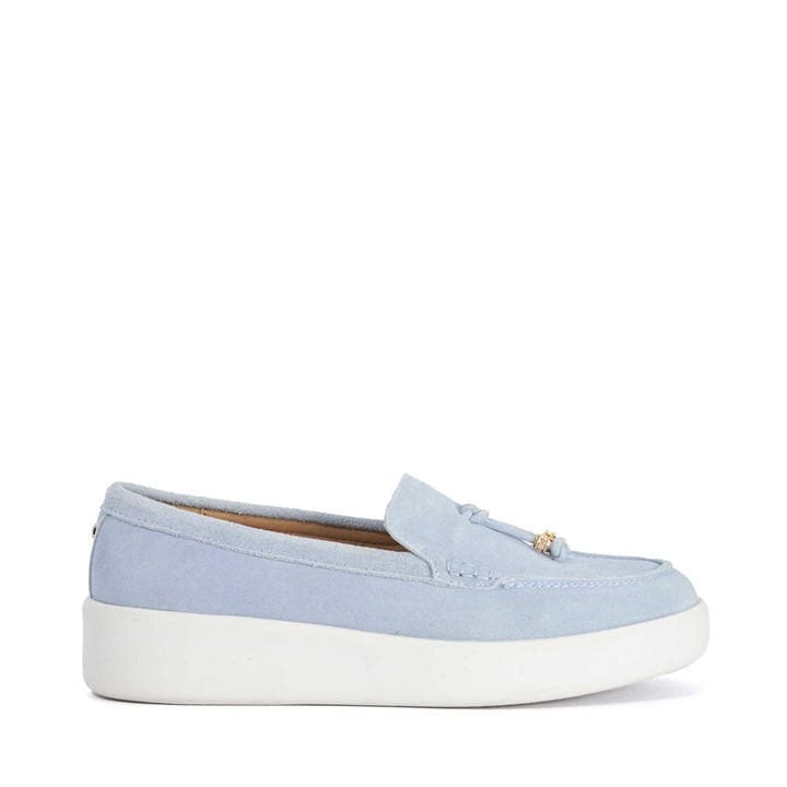 Dune London Women's Blue Gasket Loafers in Size 7, Sports Direct