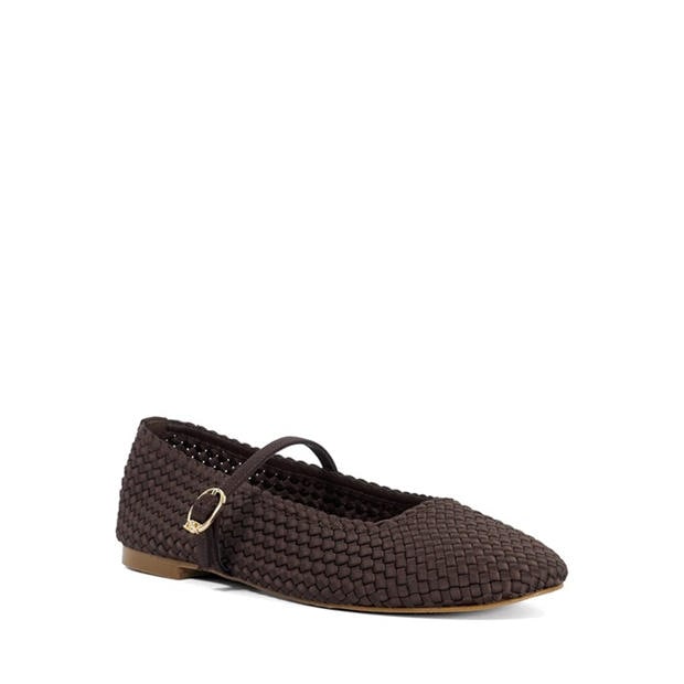 Brown - Dune London - Women's Hosta Ballet Pumps