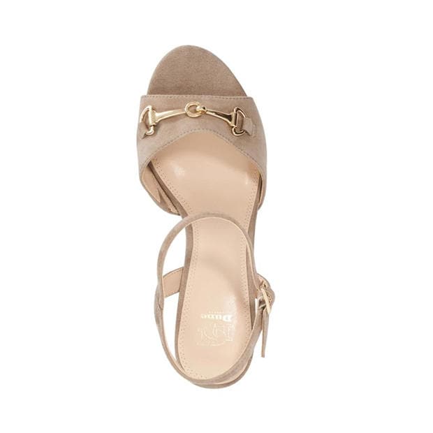 Taupe - Dune London - Women's Jayar Heeled Sandals