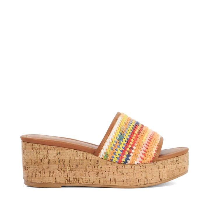 Dune London Women's  Kissess Wedge Heeled Sandals in Size 7, Sports Direct