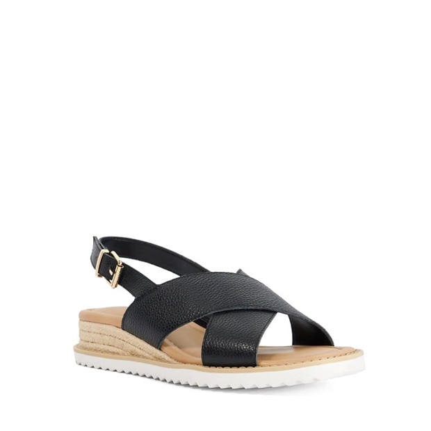 Black - Dune London - Women's Lemesos Flat Sandals