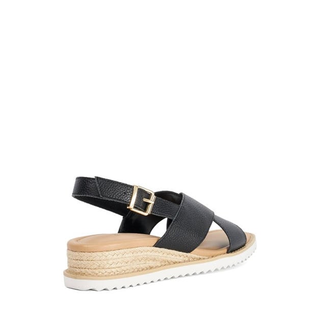 Black - Dune London - Women's Lemesos Flat Sandals
