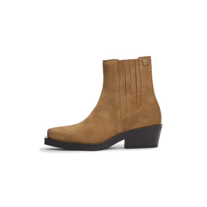 Tommy Jeans Women's Brown Tj Tjw Sde Cowboy Bt Ld64 in Size 5, Sports Direct
