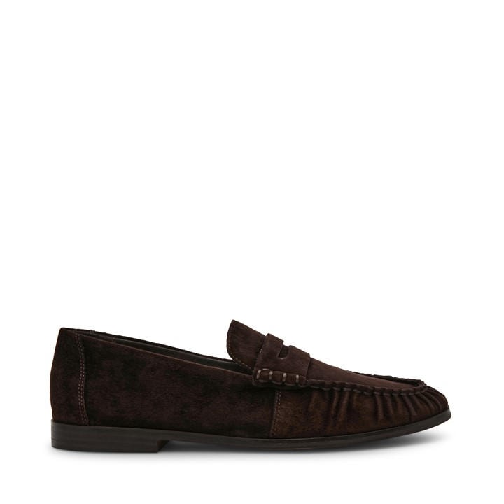Steve Madden Women's Brown Madden Muse Loafer Ld64 in Size 5, Sports Direct