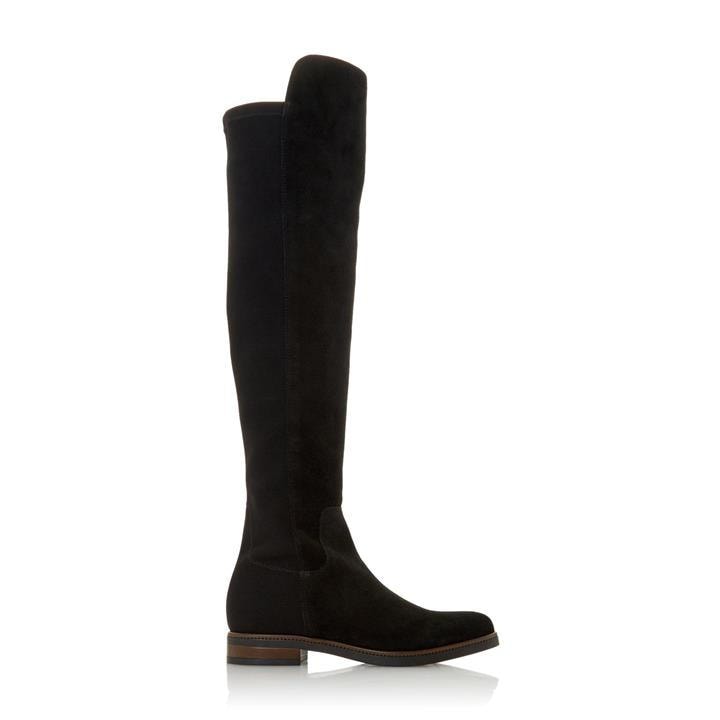 Dune London Women's Tropic Flat Knee High Boots - Black Sde 011 - 5 (38) - Image 3
