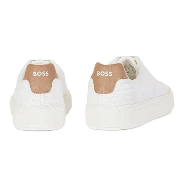 Open White - Boss - Women's Katie Lowcut Trainers