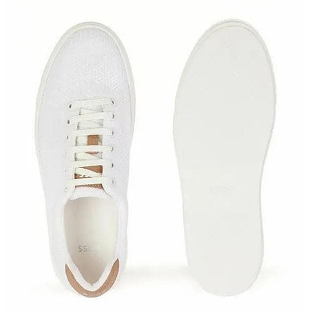 Open White - Boss - Women's Katie Lowcut Trainers