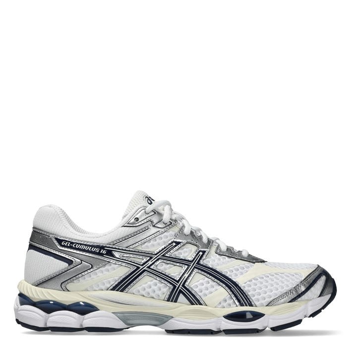 Asics Women's White Gel-Cumulus 16 Trainers in Size 4, Sports Direct