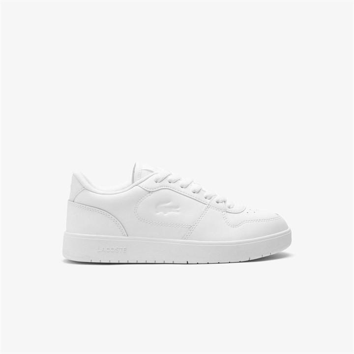 Lacoste Women's White Court Ace Trainers in Size 7, Sports Direct