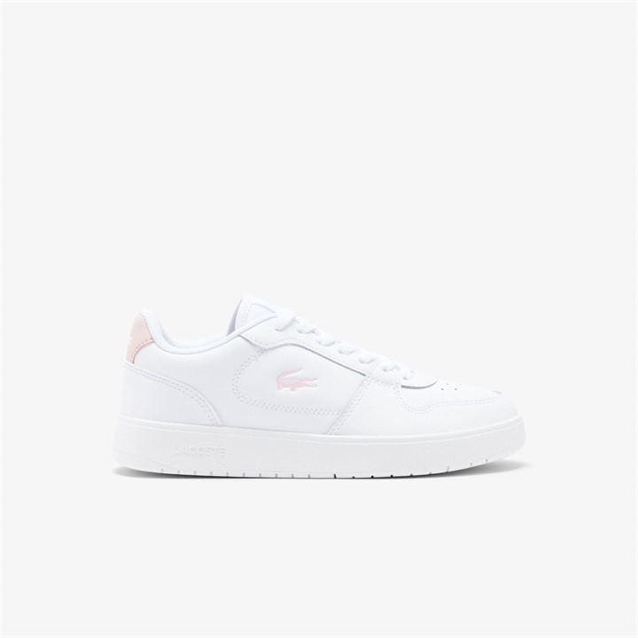 Lacoste Women's White Court Ace Trainers in Size 7, Sports Direct