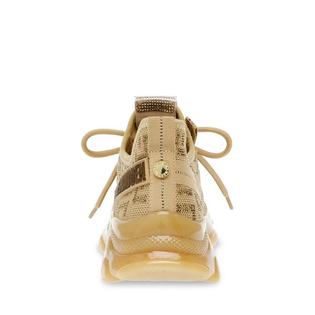 Gold - Steve Madden - Women's Maxout Low-Top Trainers