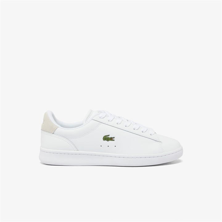 Lacoste Women's White Low-Top Trainers in Size 8, Sports Direct