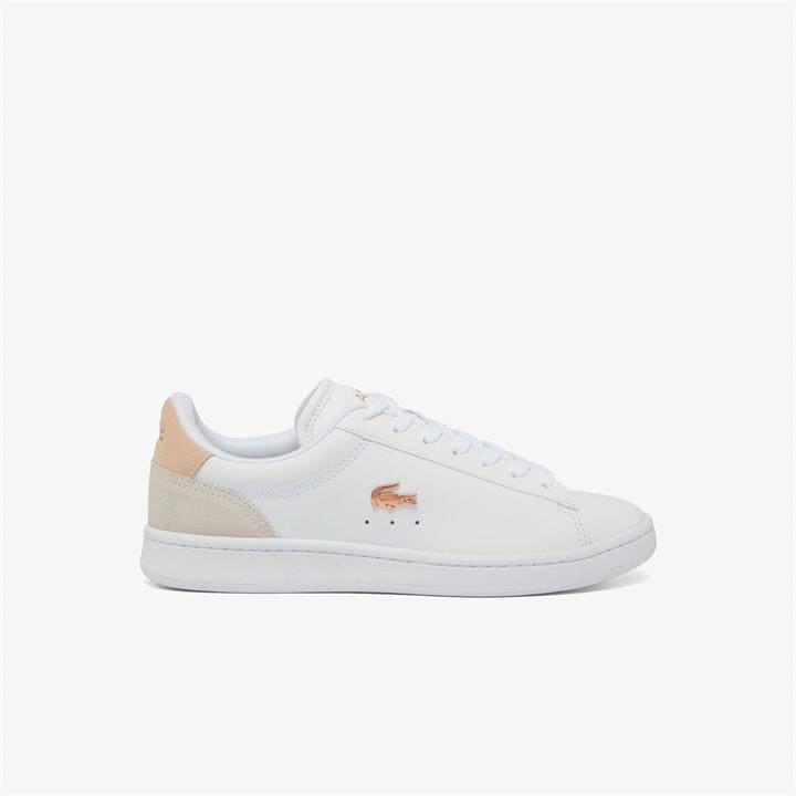 Lacoste Women's White Low-Top Trainers in Size 5, Sports Direct