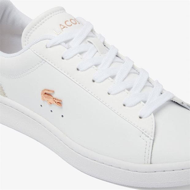 Wht/Lt Pnk - Lacoste - Women's Low-Top Trainers