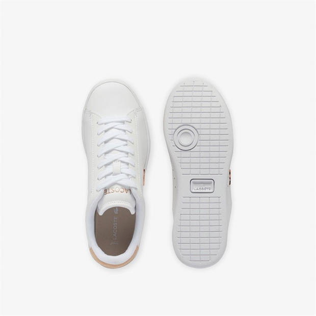 Wht/Lt Pnk - Lacoste - Women's Low-Top Trainers