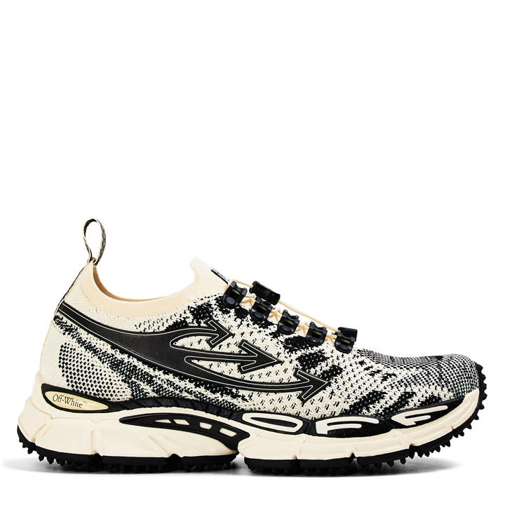 Off White Women's Beige Trainers in Size 7, Sports Direct