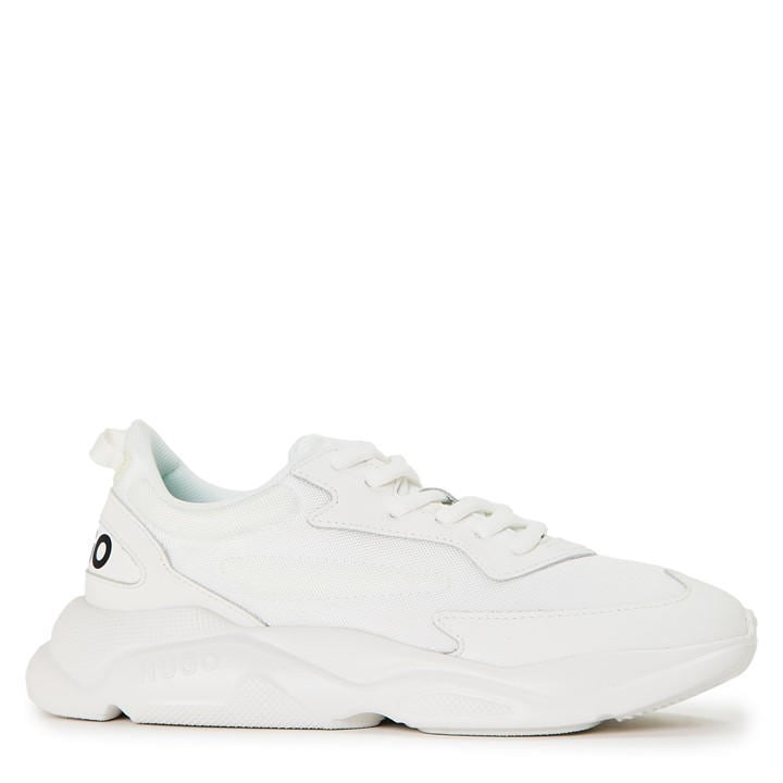 Hugo Women's White Leon Runn Rnbp 10274044 01 Low-Top Trainers in Size 7, Sports Direct