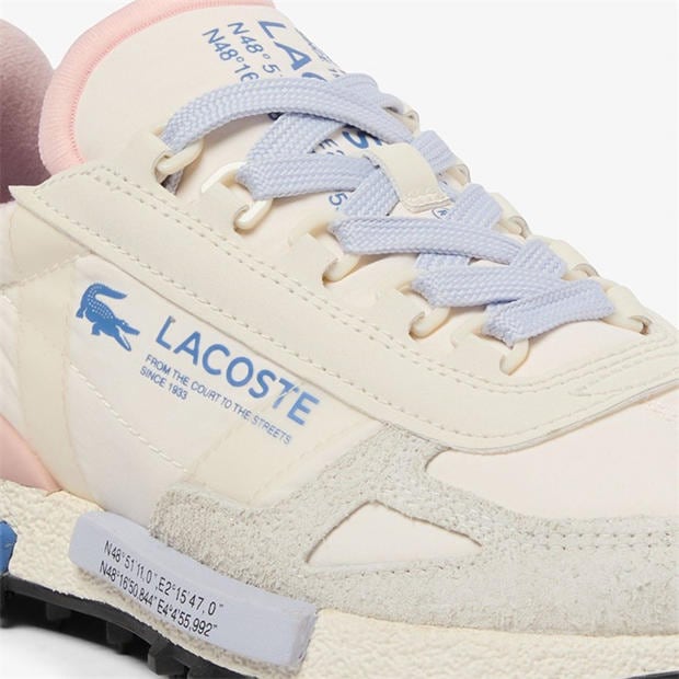Wht/Lt Pnk/Blu - Lacoste - Women's Trainers