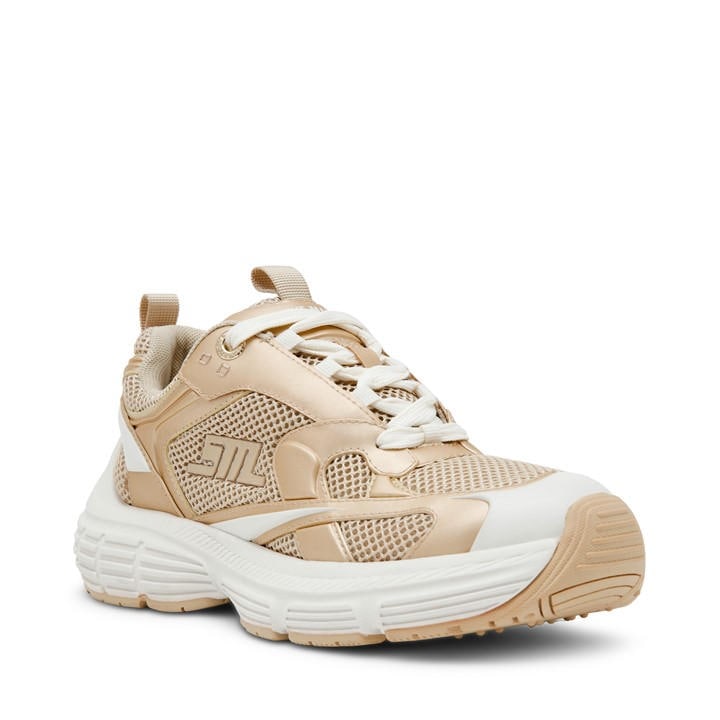 Steve Madden Women's Gold Madden Power 1 Train in Size 4, Sports Direct
