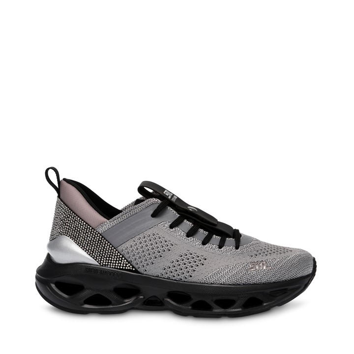 Steve Madden Women's Grey Surge Low-Top Trainers in Size 3, Sports Direct