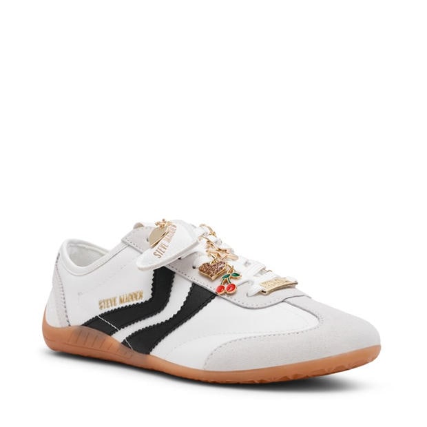 White/Black - Steve Madden - Women's Low-Top Trainers