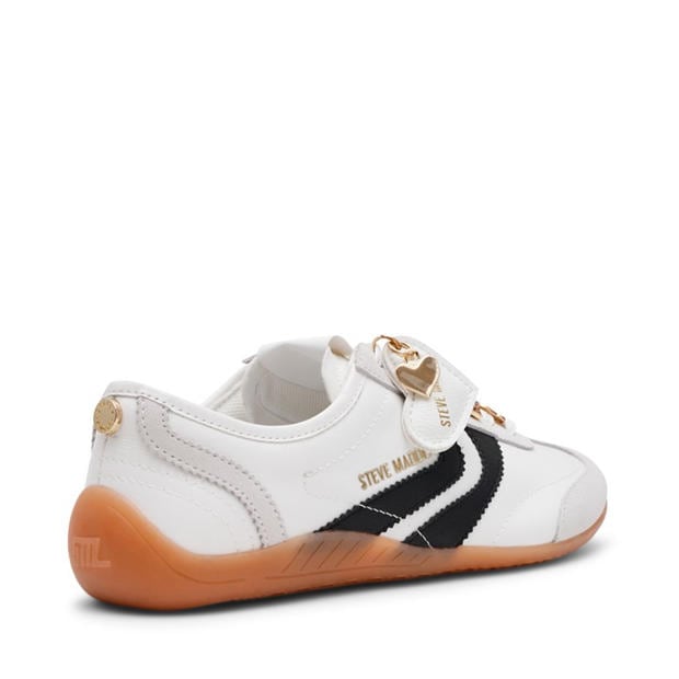 White/Black - Steve Madden - Women's Low-Top Trainers