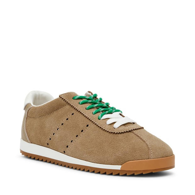 Sand Suede - Steve Madden - Women's Low-Top Trainers