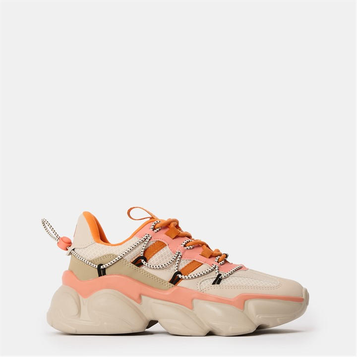 Steve Madden Women's Grey Spectator Low-Top Trainers in Size 8, Sports Direct