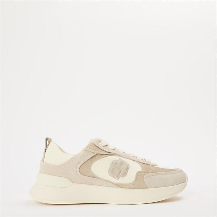 Boss Women's White Icon Trainers in Size 5, Sports Direct