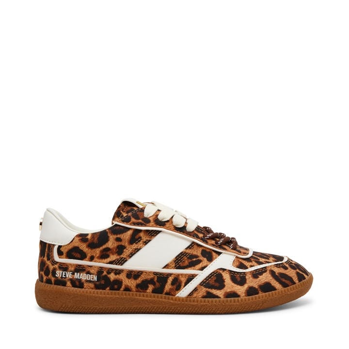 Steve Madden Women's Brown Low-Top Trainers in Size 7, Sports Direct