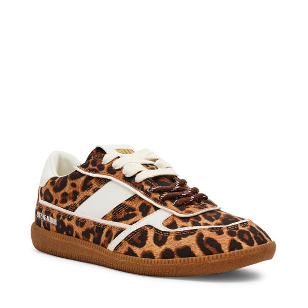Leopard - Steve Madden - Women's Low-Top Trainers