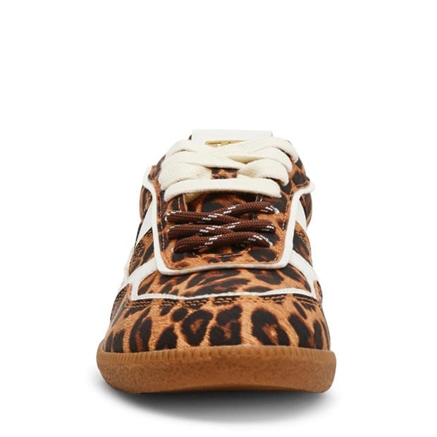 Leopard - Steve Madden - Women's Low-Top Trainers