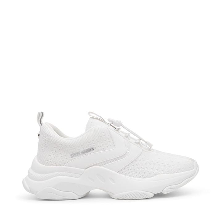 Steve Madden Women's White Trainers in Size 3, Sports Direct